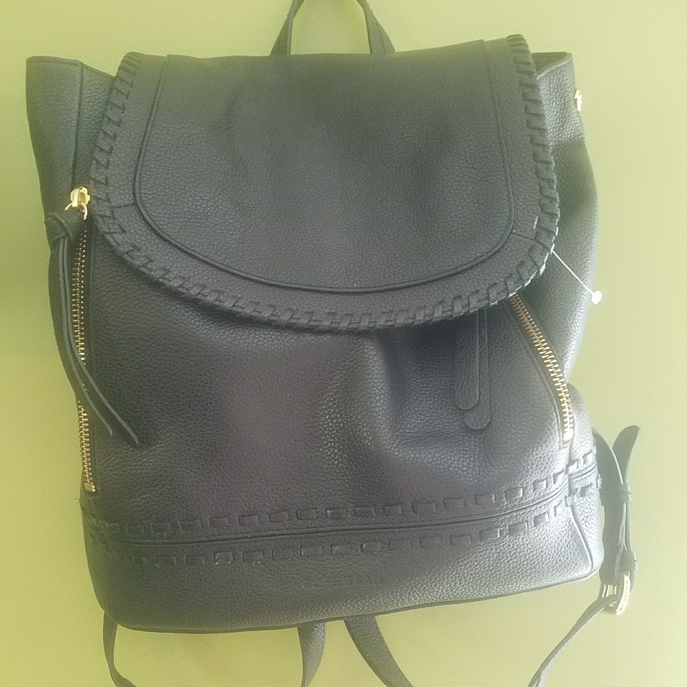 NEW Genuine Cole Haan $350 black Women's baclpack